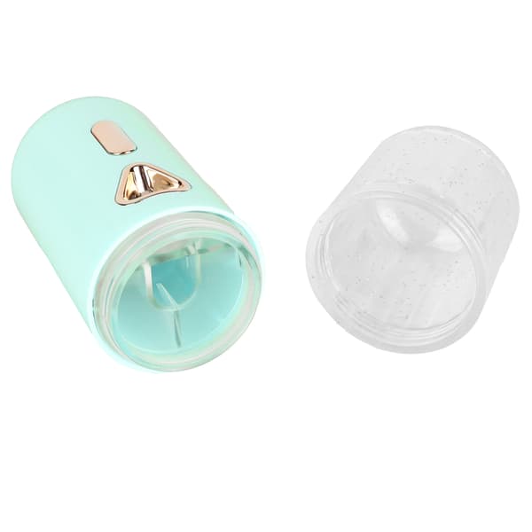 30ml Mini Ansiktsfuktare Bärbar Nano Atomisering USB Laddning Ansiktsmistspray Grön
