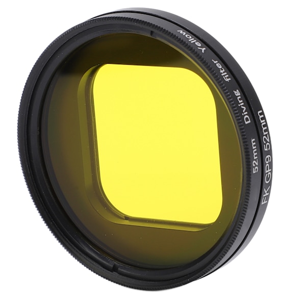 52 mm gult kameralinse kontrastfilter til HERO 9 actionkamera linsebeskyttelsesfilter udskiftning