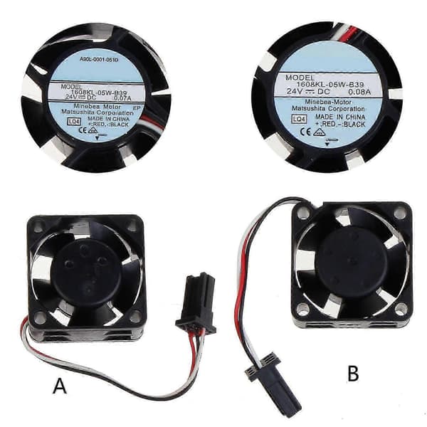 【03】NMB 1608KL-05W-B39 24V 0.07A/0.08A Køleventilator Kompatibel med FANUC Servodrevsystem 0.08A