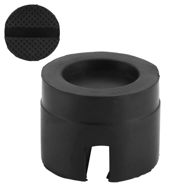 Spårförsedd Ram Skena Domkraft Adapter Lyft Gummikudde Ställhållare 5cm/1.96tum Diameter