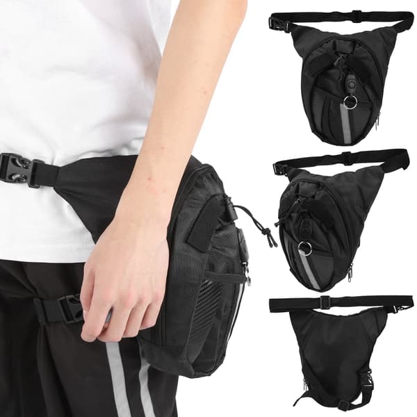 Motorcykel Oxford Benväska Midjeväska Lår Höft Bälte Pack Utomhus Midjeväska Pack