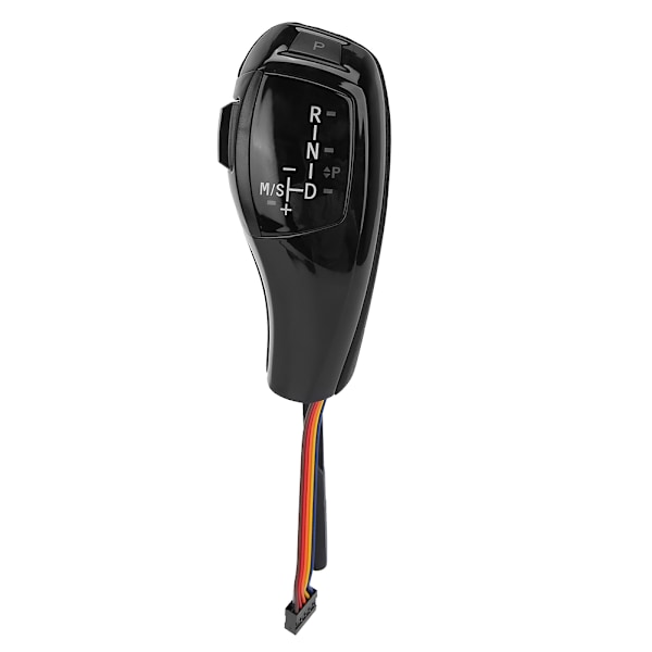 Elektrisk LHD Automatisk LED Gear Shift Knob Retrofit Kit Passer til BMW E46 E60 E61 Refit til F30 Style Glossy Black
