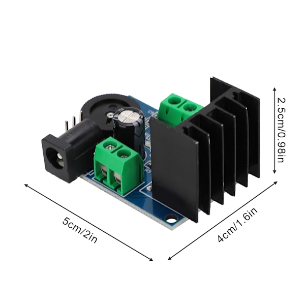 TDA7297 Effektforstærker Modul Dobbelt Kanal 15W+15W Lydforstærker Moduler