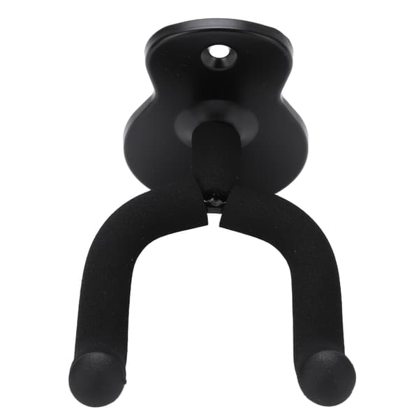 Gitarr Väggfäste Hängare Krok Hållare Stativ Metall Universal för Ukulele Violin Studio RumMatt Svart