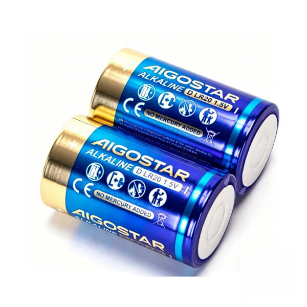 2kpl alkaliparisto LR20 (D) 1.5V