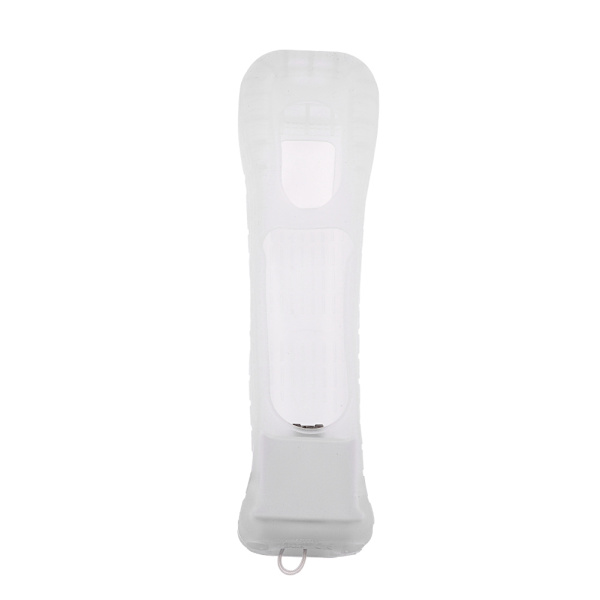 MotionPlus Sensor Adapter Silikone Etui Cover til Nintendo Wii Remote Controller Hvid