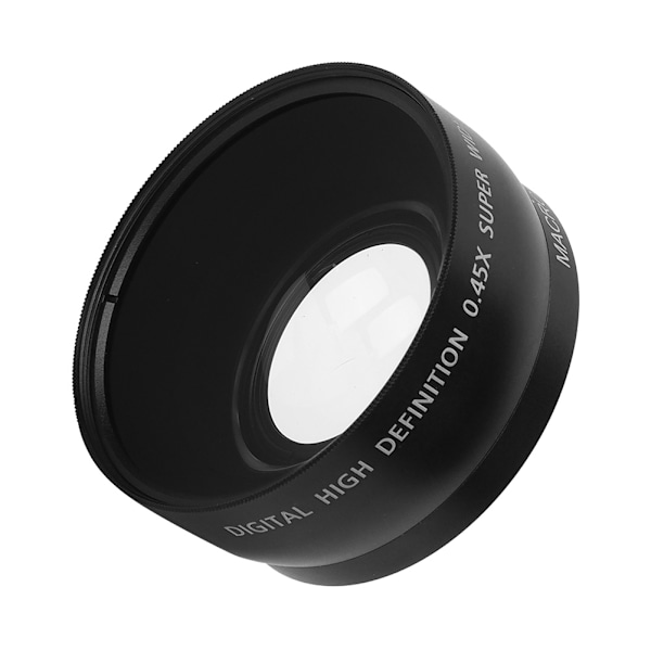 JSR‑1152 55MM 0.45X Avancerad Vidvinkel Makroobjektiv Passar Alla Kameraobjektiv med 55MM Diameter