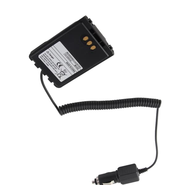 Universell bärbar billaddare-batteriadapter för ICOM ID 31, ID 51, ID 31A, ID 31E, ID 51A och ID 51E.