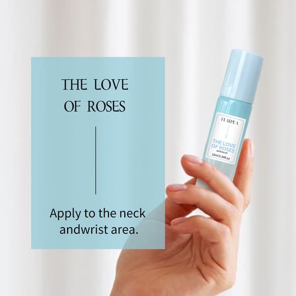 No Man's Land Rose Parfym Eterisk Olja Roll-on Gradientflaska 10ml Alkoholfri Mild och Långvarig. Damdoft