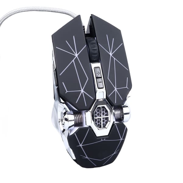 Mekanisk gamingmus Præcis kontrol Hurtig respons RGB Ergonomisk kablede mus til computer