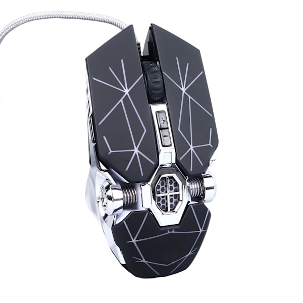 Mekaniskt Gamingmus Precisionskontroll Snabb Respons RGB Ergonomisk Trådbunden Mus för Dator