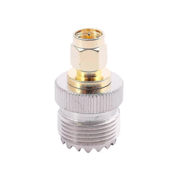 2x SMA-han til UHF-hun SO239 SO-239 Jumperstik RF-adapter Tilslut PL-259 Kultaa
