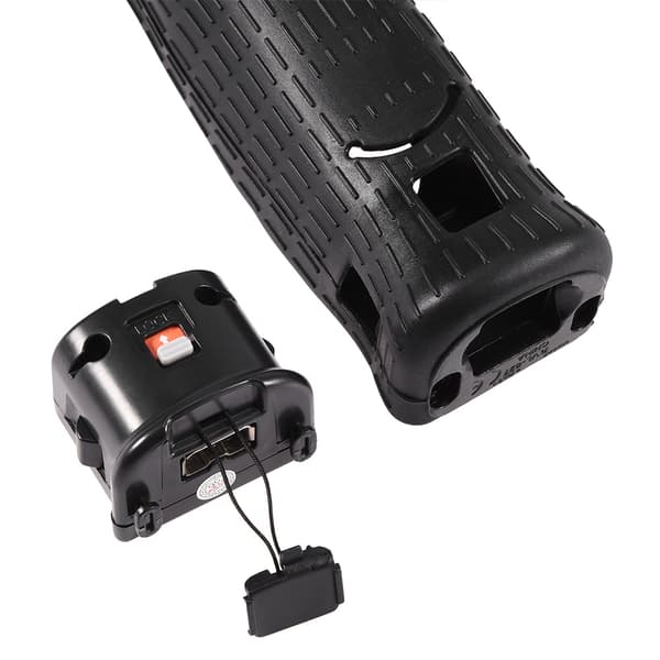MotionPlus Sensoradapter Silikonfodral för Nintendo Wii fjärrkontroll Svart