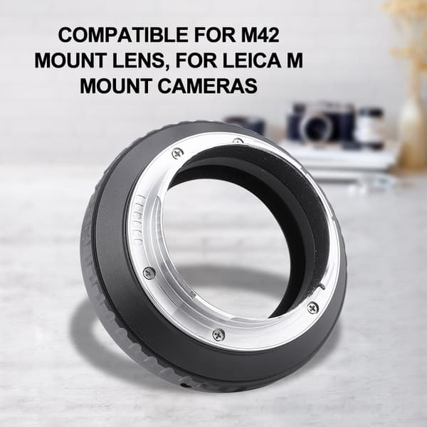 M42 LM-Mount Adapter för M42-Mount Objektiv till Leica M-Kamera för TECHART LM-EA7 Adapter
