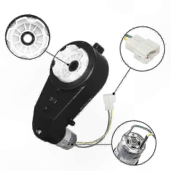 2-pack 12V elektriska åkbilar för barn med dubbla motorer