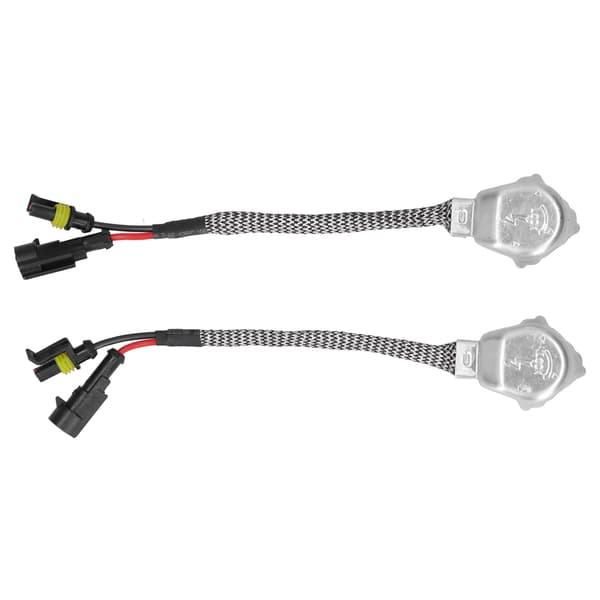 2 stk. Lampeholder Adapter Kabel Stik Konverter til Xenon HID Pære D2S/D4S Ballaster
