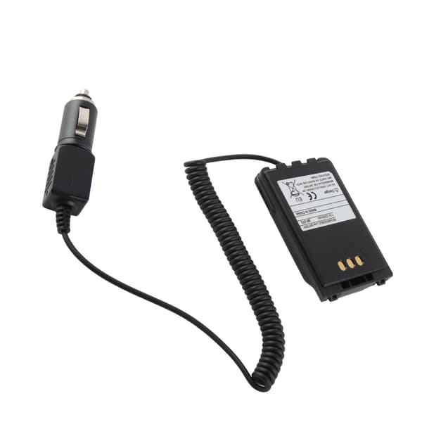 Universel bærbar biloplader-batteriadapter til ICOM ID 31, ID 51, ID 31A, ID 31E, ID 51A og ID 51E.