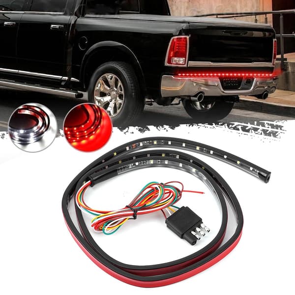 49 tommer LED IP65 Bagklap Lysstribe Dobbelt Farve Bremselys Blinklys DRL til Pickups Lastbiler Trailere