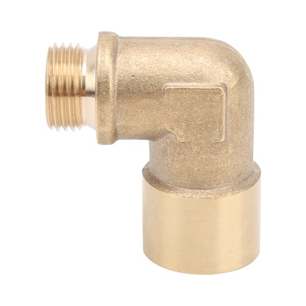 90 Graders O2-sensor Forlænger M18x1.5 Messing Forlængerafstandsholder Adapter Biltilbehør