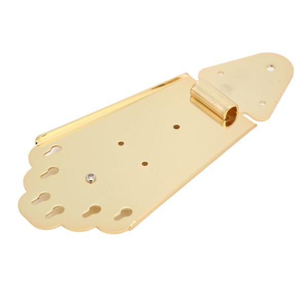 Jazzgitarrstall Metall Fläktform Jazzgitarrstall Ersättning för Semi Hollow Elgitarr Tillbehör Guld