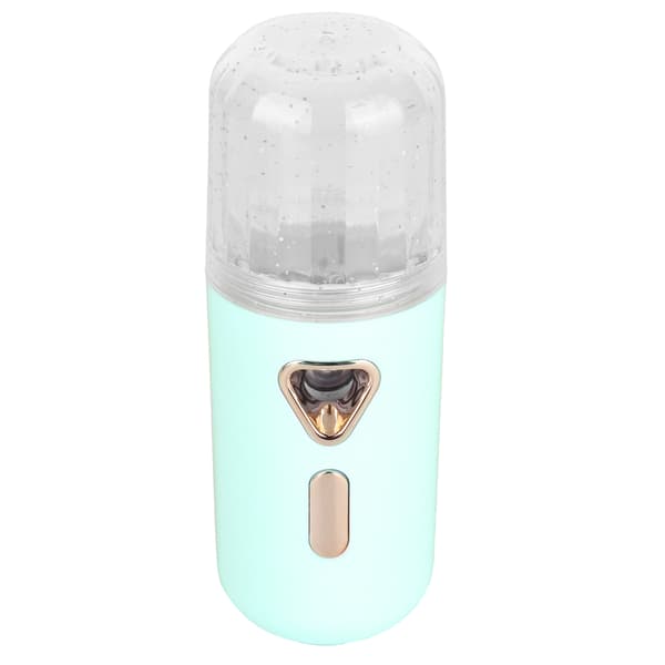 30ml Mini Ansiktsfuktare Bärbar Nano Atomisering USB Laddning Ansiktsmistspray Grön