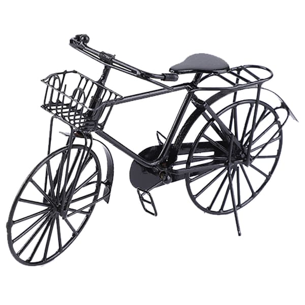 1:12 Miniatyr Metall Cykel Dockhus Dekoration Tillbehör