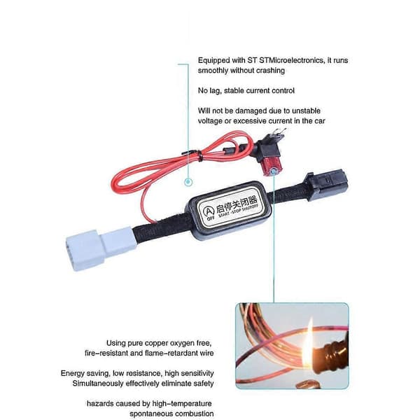 Auto Start Stop Eliminator kompatibel med JEEP Grand Cherokee 2018-2022 Autostop Eliminator