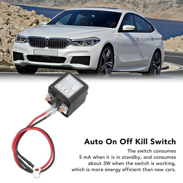 12V 200A strömbrytare för bilbatteri med fjärrkontroll