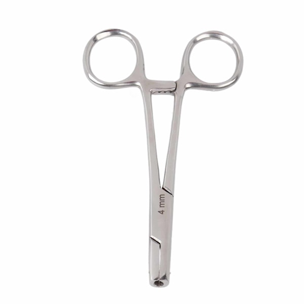 Kroppspiercingtång i rostfritt stål Piercingtänger för navel, näsa, öra 4mm