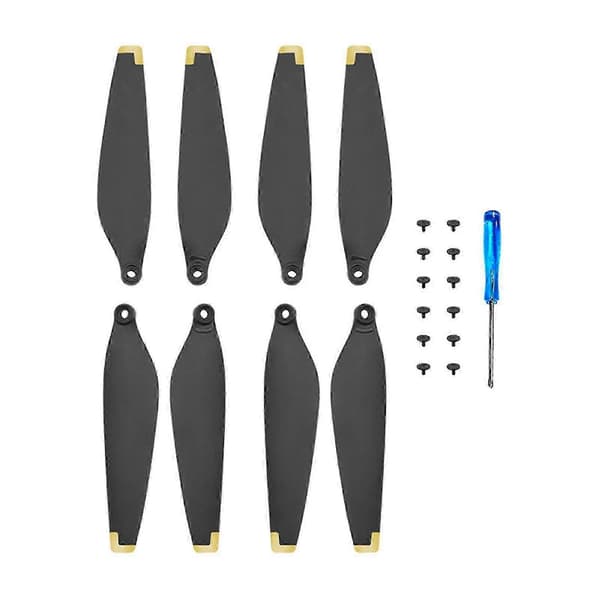 16st Propellrar Ersättning För Dji Mini 3 Pro Fjärrkontroll Drönartillbehör A gold 8pcs