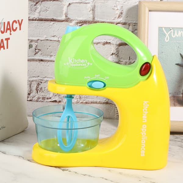 Børne Simulation Husholdningsapparat Juicer Mixer Brødmaskine Køkken Legetøj1022 Mixer