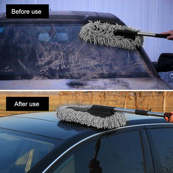 Laajennettava Sisäänvedettävä Autonpuhdistusharja