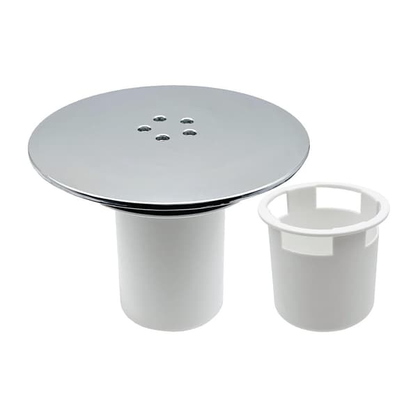 2 st duschavloppsskydd, krom duschfällskydd ersättning, 90 mm / 115 mm duschavloppsskydd, avtagbart toppduschavfallsskydd