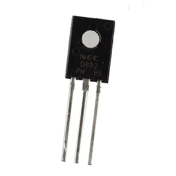 10 st NPN mellanstor effekttransistor D882