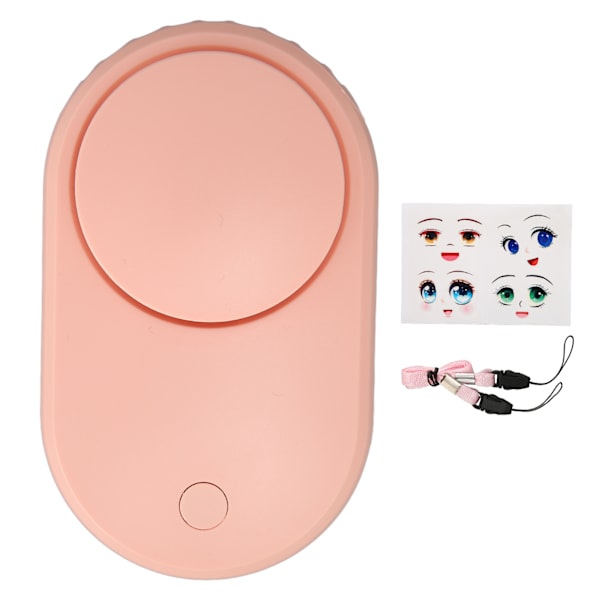 Ögonfransfläkttork 3 Nivåkontroll Bladlös Design Tyst Mini USB Ögonfransfläkt för Skönhetssalong