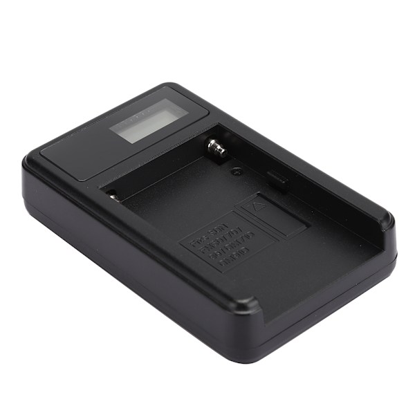 SEIVI Sort Plastik LED Video Lys LCD Elektrisk Mængde Display Kamera Batteri Oplader til Sony NP F550 F960 F970
