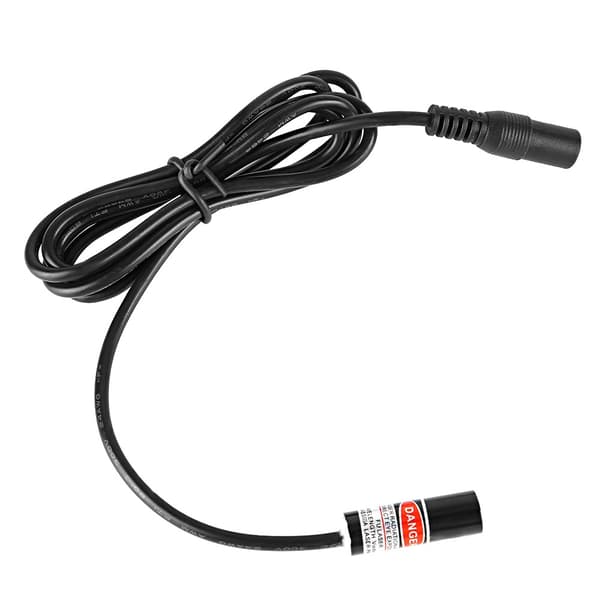 650nm Krydslinje Hoved Rød Laserdiode Modul Ledning 2.8-5V