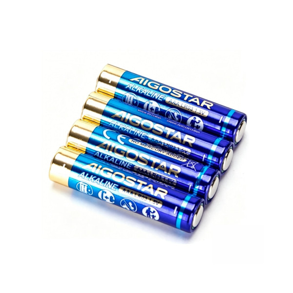 4 stk. Alkalinebatteri LR03 (AAA) 1.5V