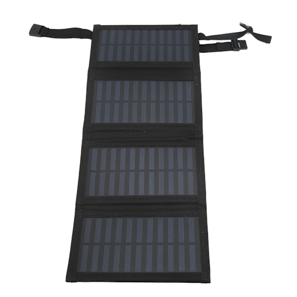 20W Foldbart solpanel 5.5V Bærbar USB-port Monokrystallinsk foldbart panel til udendørs rejser og camping