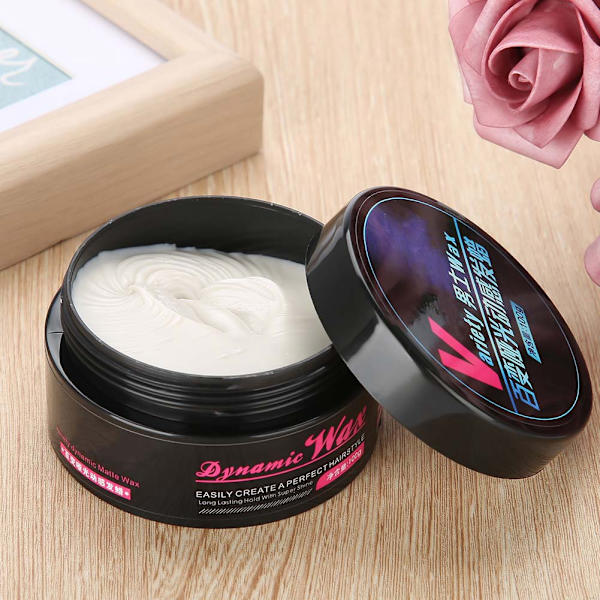 100g Naturlig Hårlera Långvarig Fluffig Hårmud För Hårstyling