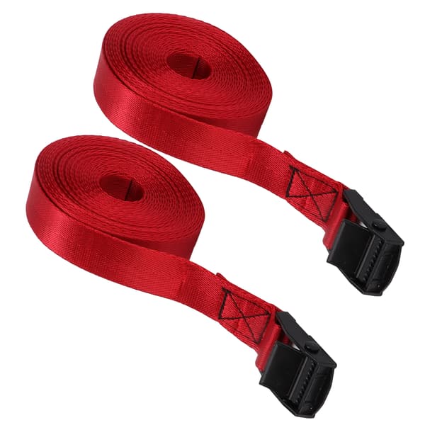 2 stk Spændebånd Sort Zink Legering Tryk Spænde Bandage 25mm Bindende Rødvin Reb 1 Meter