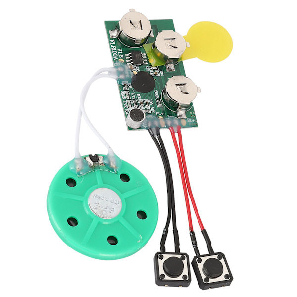 DIY Grattiskort Chip 120 Sekunder Inspelningsbar Röstljud Chip Modul