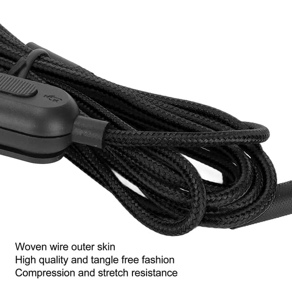 Logitech Gaming Headset Kabel med Volumekontrol og Lydløs-knap - Sort