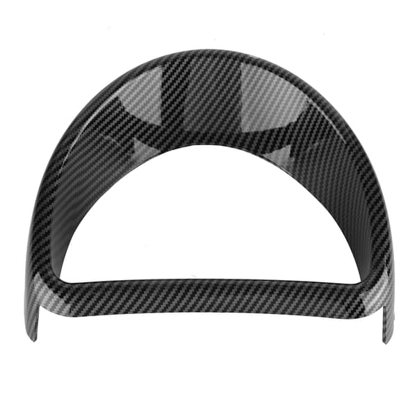 Kolfiberstil Instrumentbräda Täcker Trim Ersättning för Smart Fortwo/Forfour 453 2015-2021