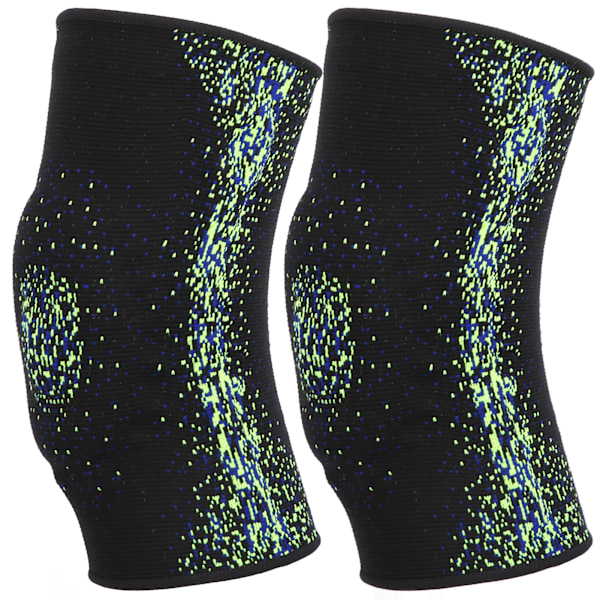 1 Par Fitness Löpning Knäskydd Stöd Elastisk Nylon Stickad Knäledskydd Smärtlindring