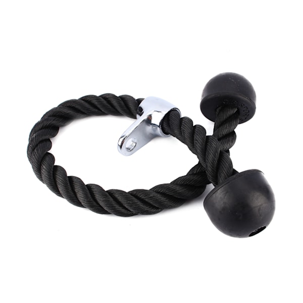 Tricepsrep Drag Ned Tryck Ner Drag Snöre Multi Gym Lat Bar Kabel Fäste
