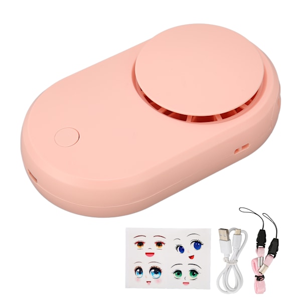 Ögonfransfläkttork 3 Nivåkontroll Bladlös Design Tyst Mini USB Ögonfransfläkt för Skönhetssalong