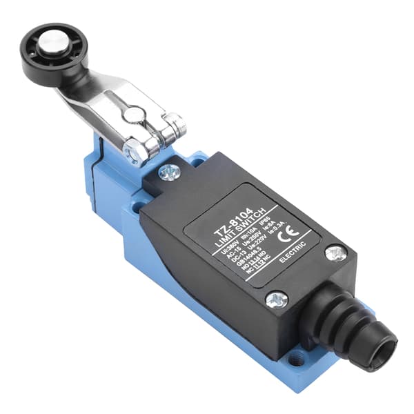 TZ-8104 SPDT Hetkellinen Rajakytkin Pyörivä Rullavipu 6A 250V
