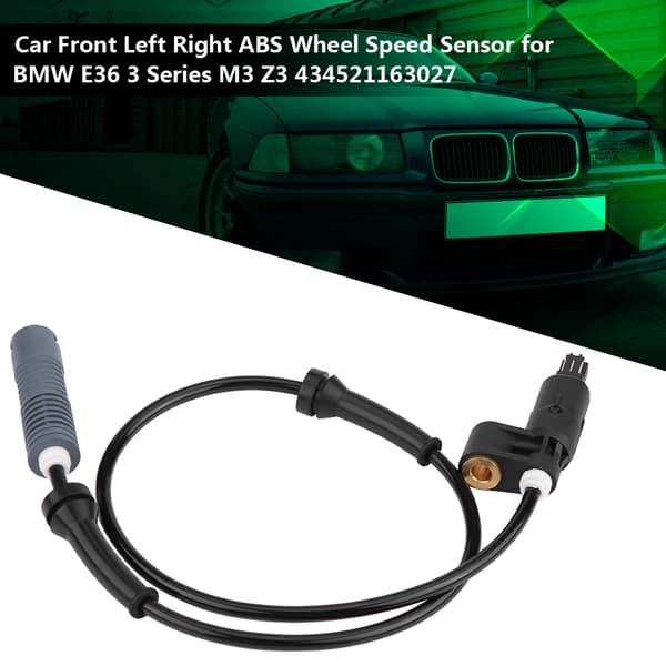 Bil Fram Vänster Höger ABS Hjulhastighetssensor för BMW E36 3-serie M3 Z3 434521163027