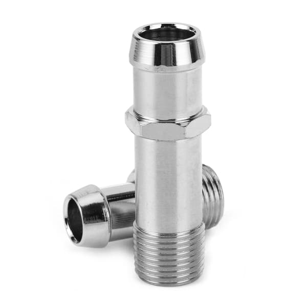 2st Värmeslang Kopplingar Anslutning för 3/4in Vattenpump 5/8in Insug Auto Biltillbehör